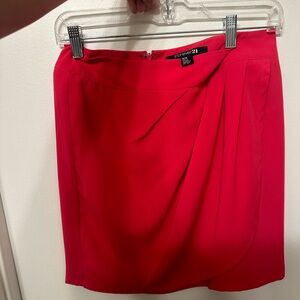 Brand new forever, 21 hot pink, mini skirt size medium